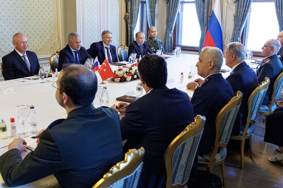 Turkey Russia Defence Ministers