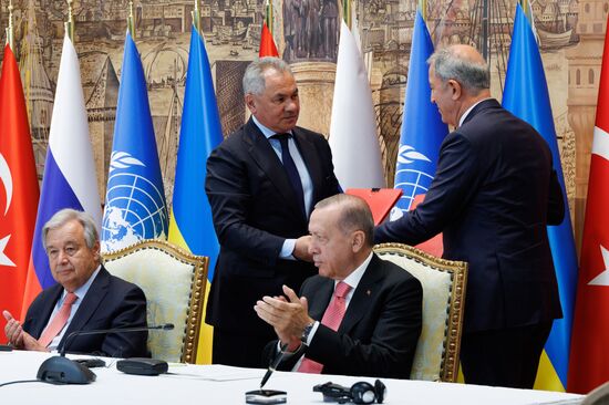 Turkey Russia Ukraine Military Operation Grain Deal