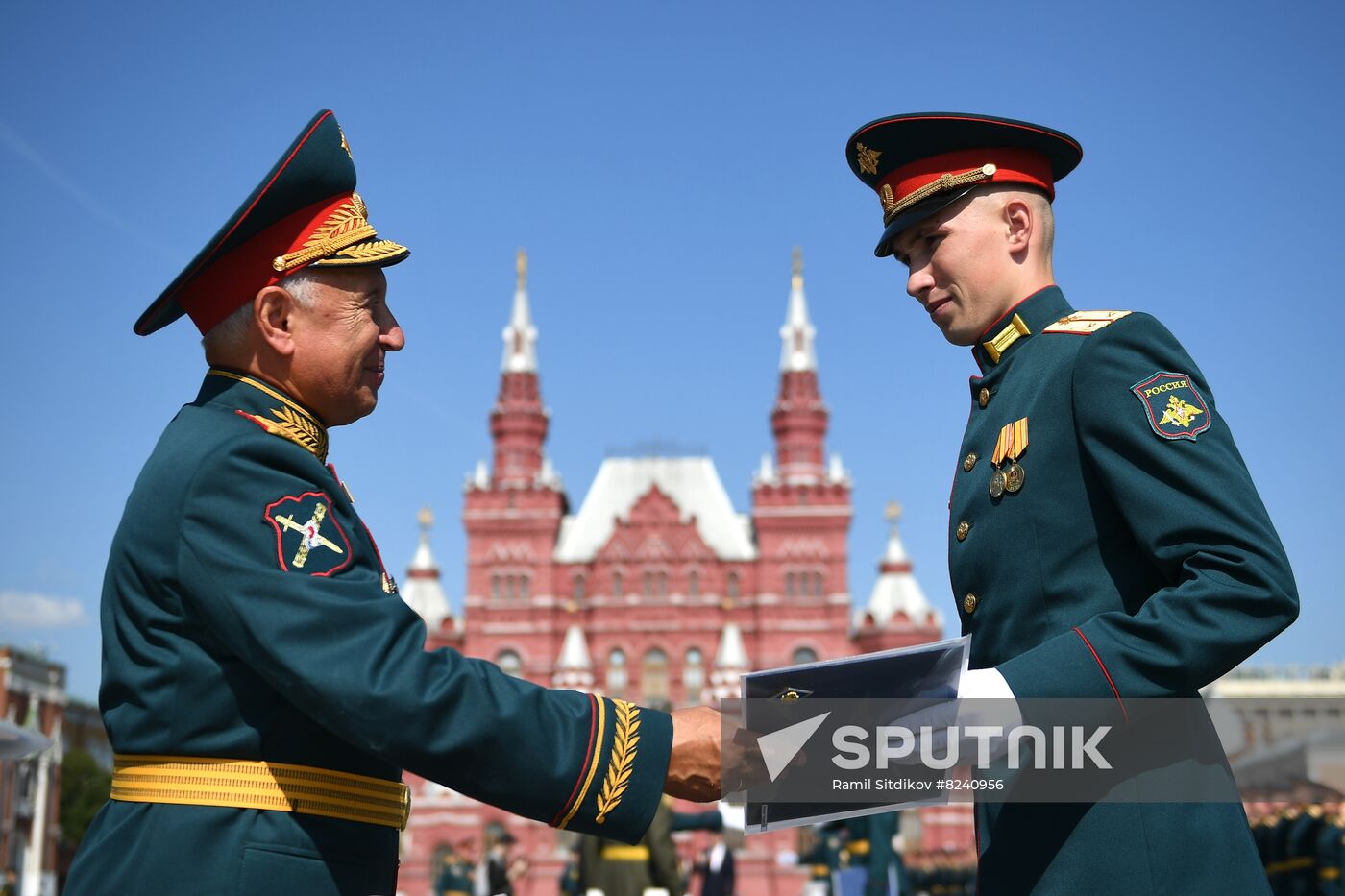 Russia Cadets Graduation