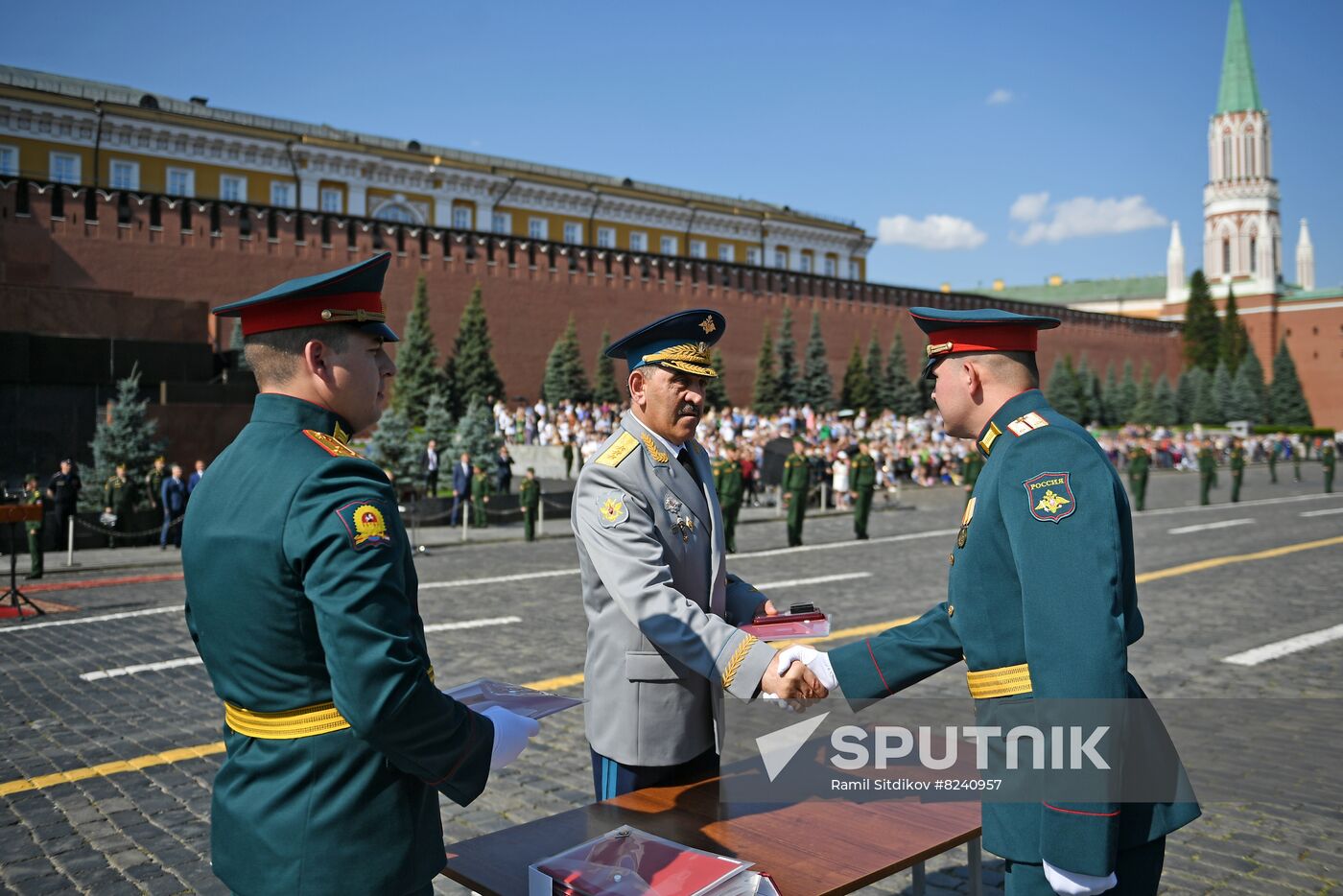 Russia Cadets Graduation
