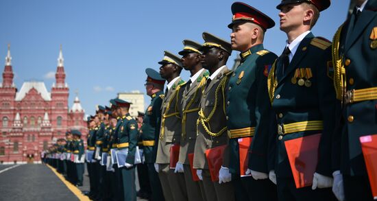 Russia Cadets Graduation