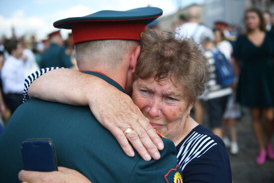 Russia Cadets Graduation