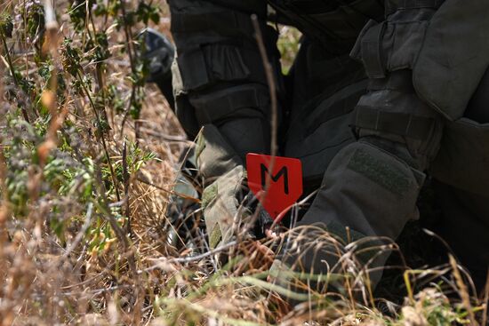 DPR Russia Ukraine Military Operation Demining