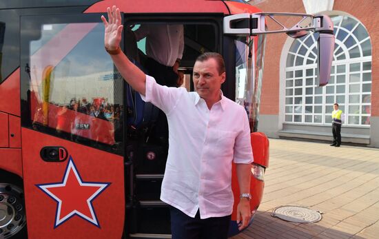 Russia Ice Hockey Gagarin Cup Winner Honoring