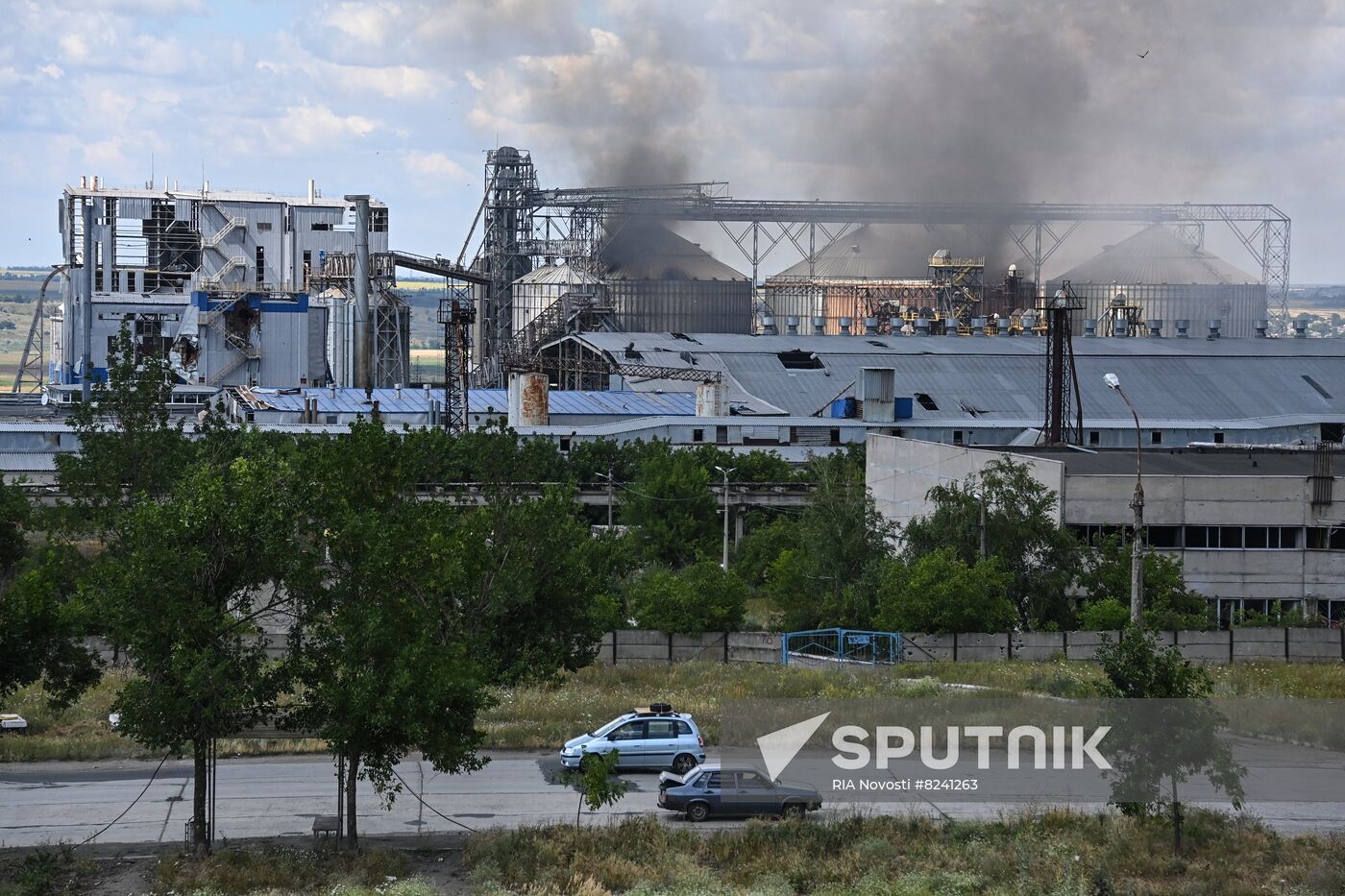 DPR Oil Extraction Plant Fire