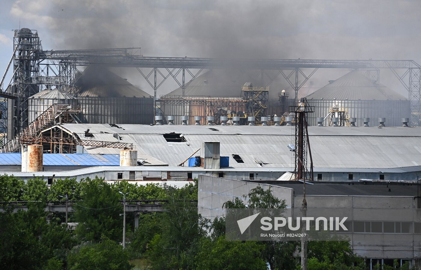 DPR Oil Extraction Plant Fire