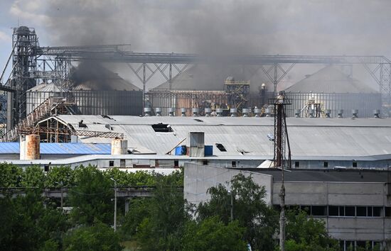 DPR Oil Extraction Plant Fire