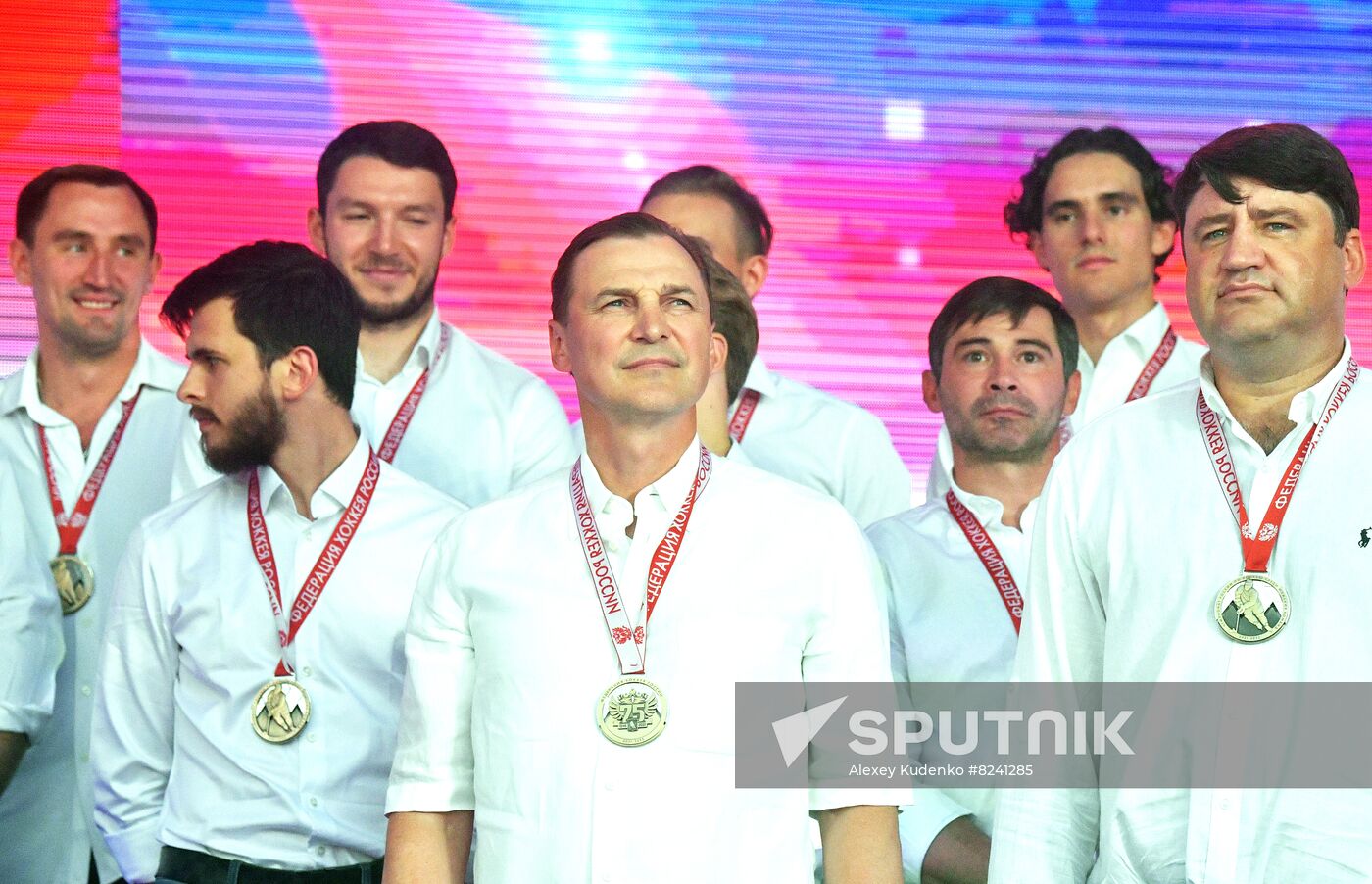 Russia Ice Hockey Gagarin Cup Winner Honoring