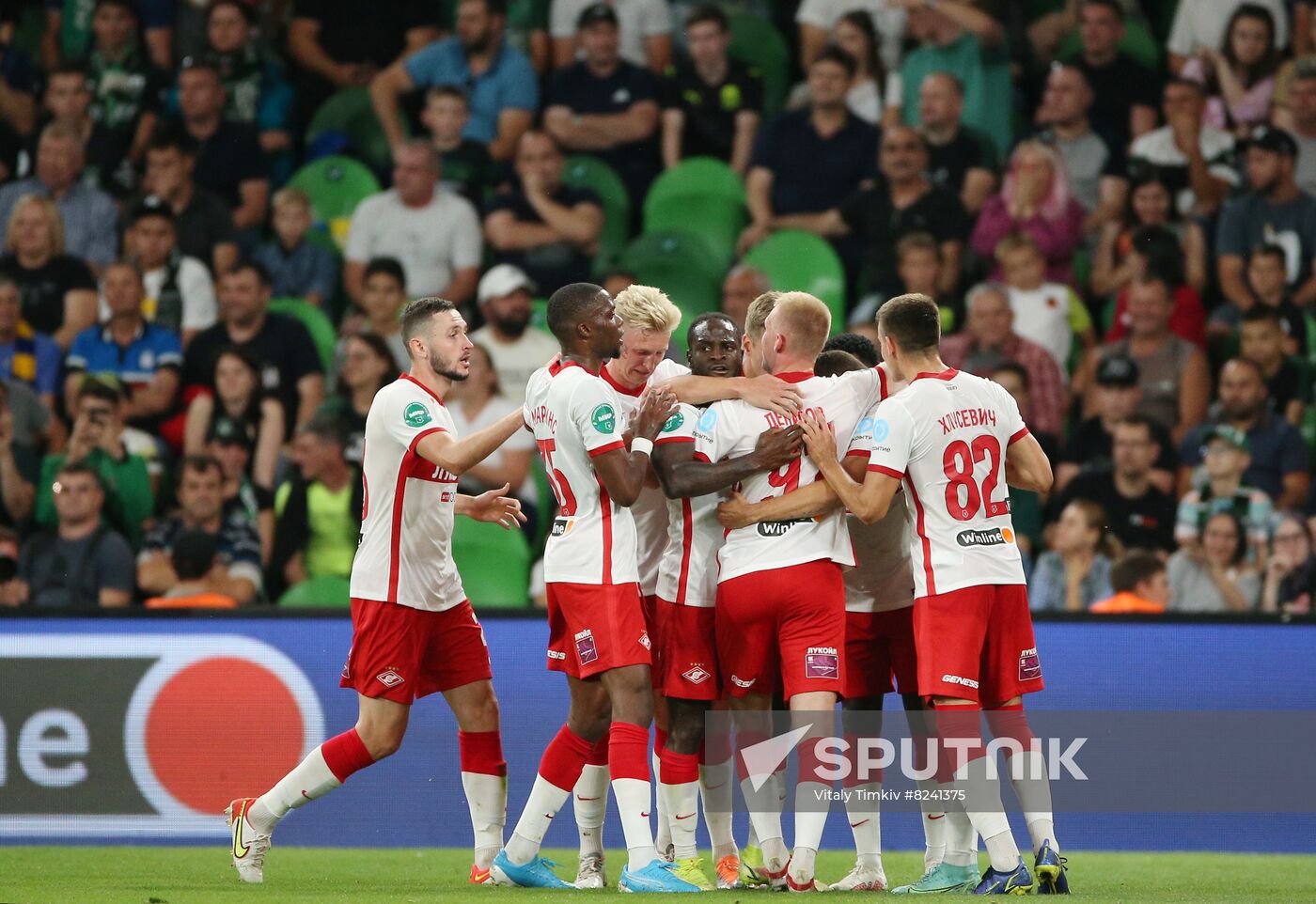 Russia Soccer Premier-League Krasnodar - Spartak