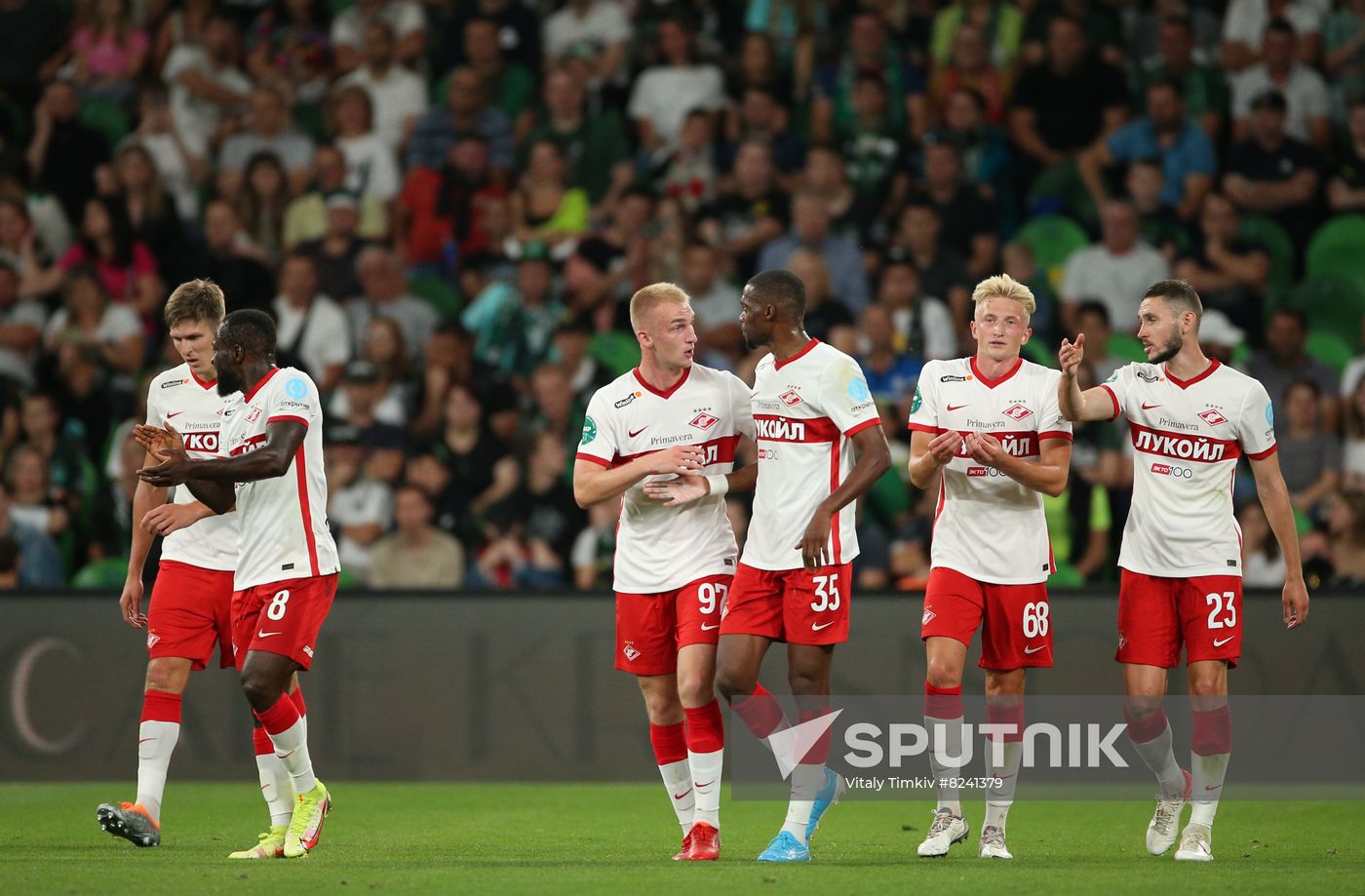 Russia Soccer Premier-League Krasnodar - Spartak