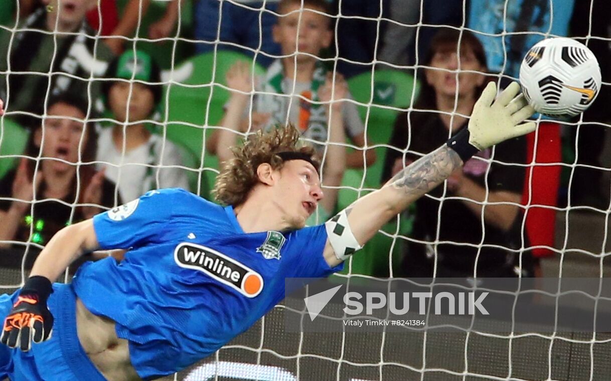 Russia Soccer Premier-League Krasnodar - Spartak