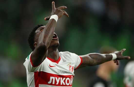 Russia Soccer Premier-League Krasnodar - Spartak