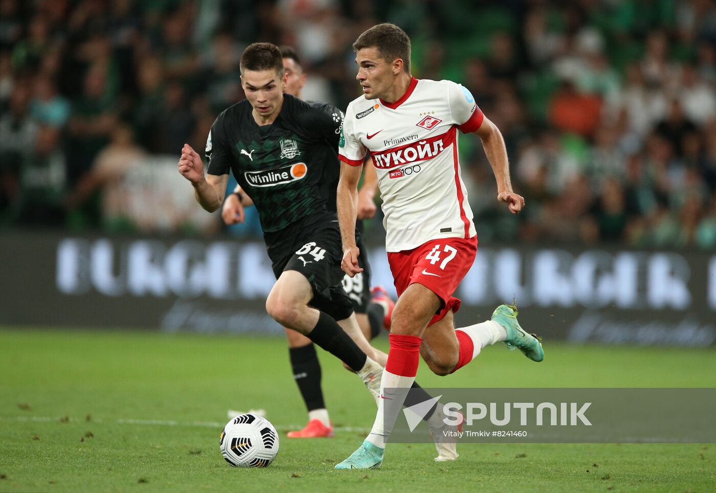 Russia Soccer Premier-League Krasnodar - Spartak