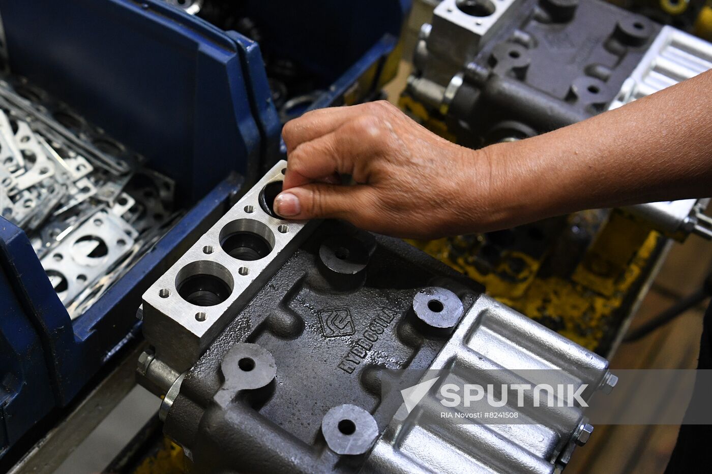 Ukraine Russia Military Operation Hydrosila Plant