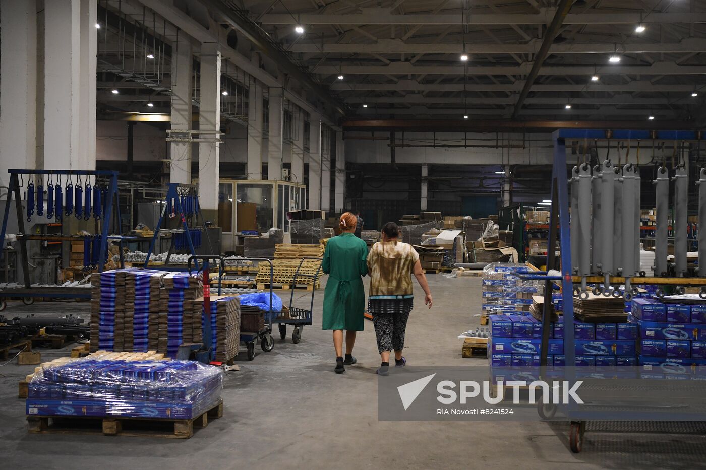 Ukraine Russia Military Operation Hydrosila Plant