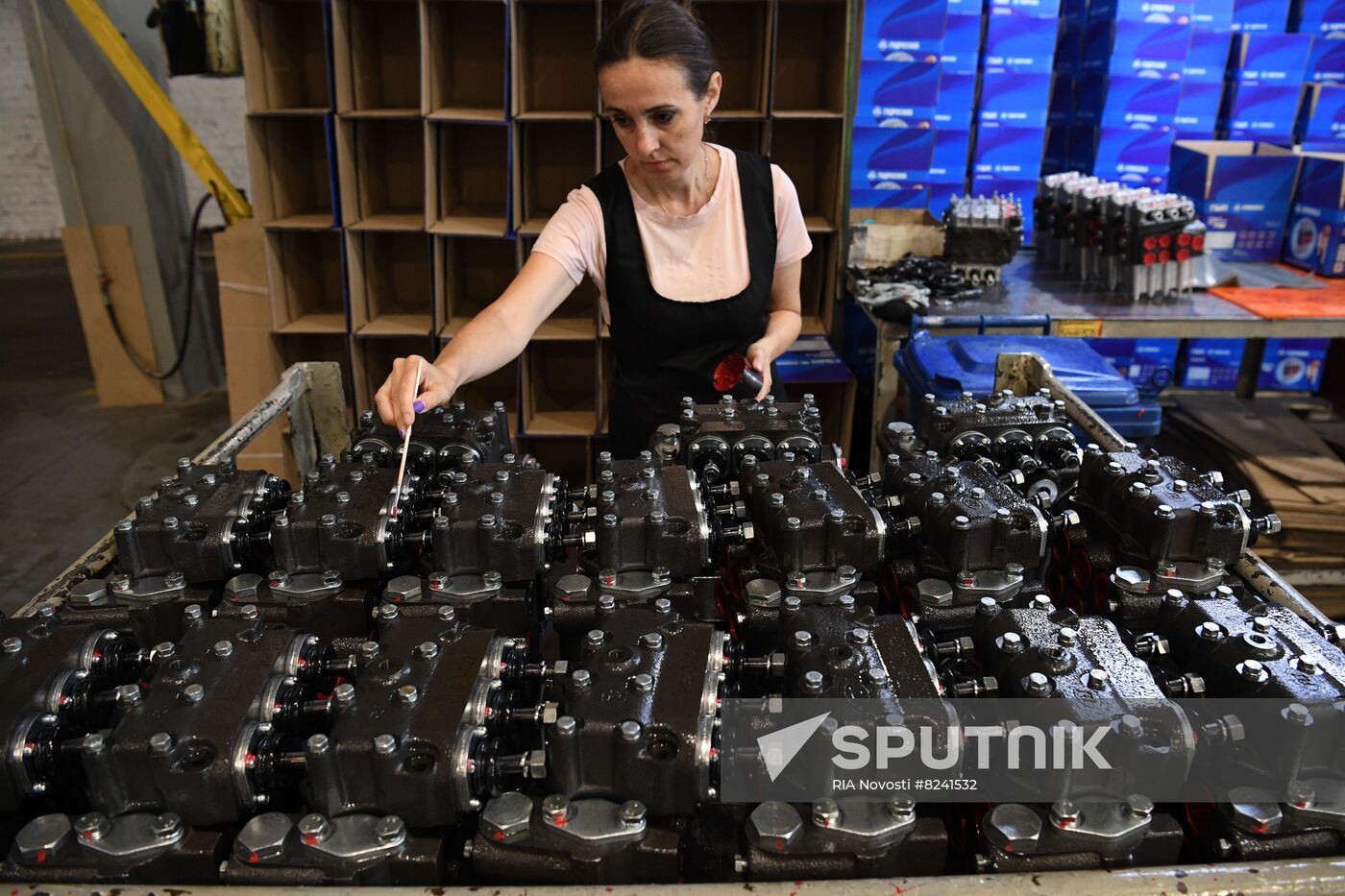 Ukraine Russia Military Operation Hydrosila Plant