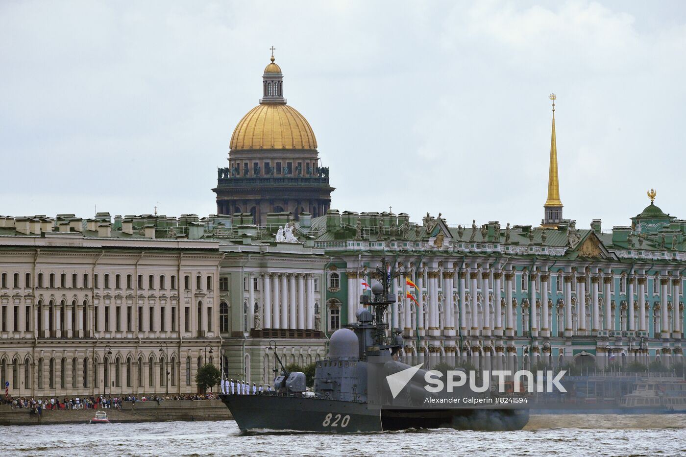 Russia Navy Day Parade Rehearsal