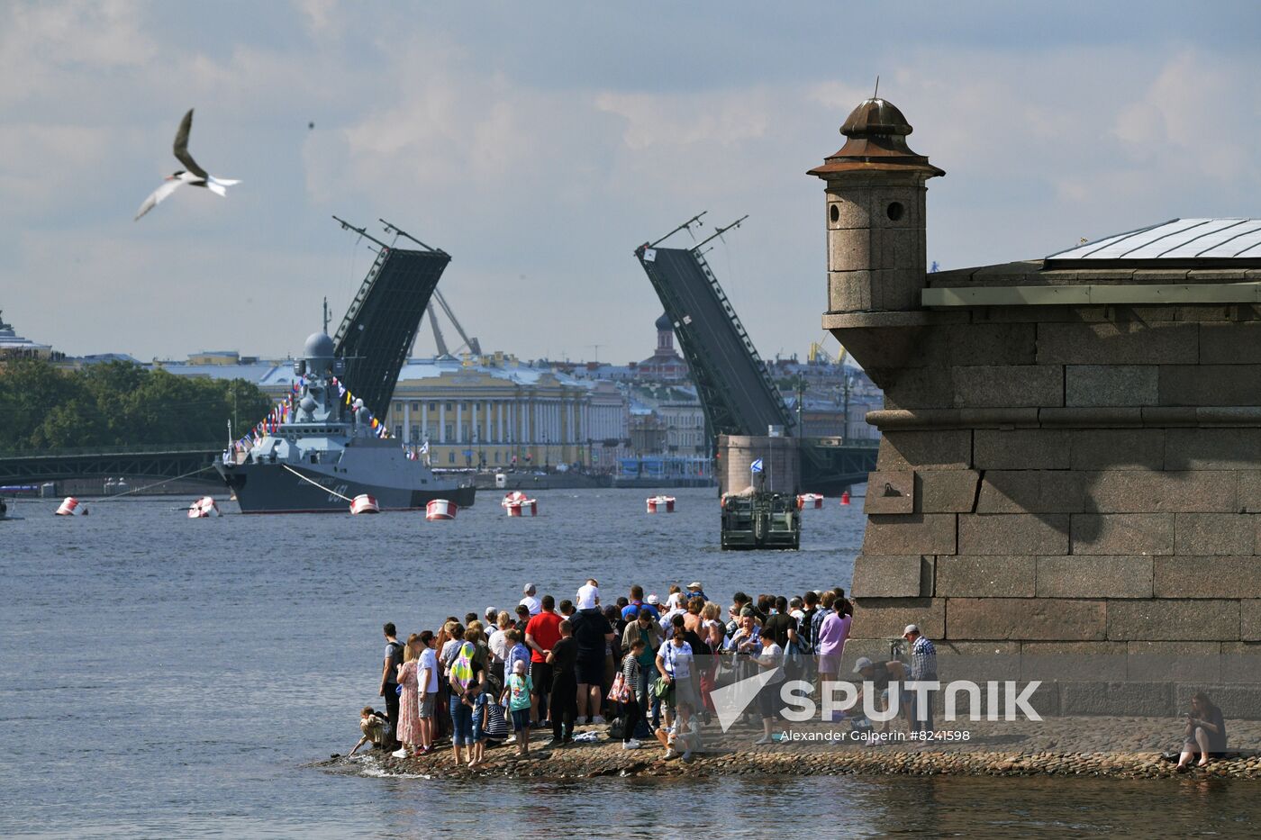 Russia Navy Day Parade Rehearsal