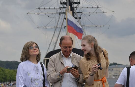 Russia Navy Day Parade Rehearsal