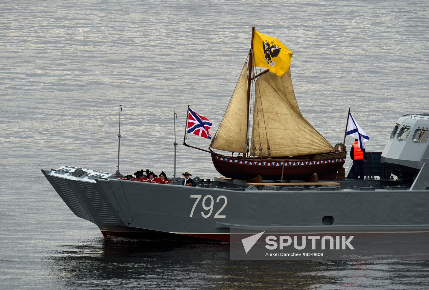 Russia Navy Day Parade Rehearsal