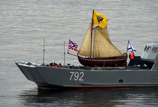 Russia Navy Day Parade Rehearsal