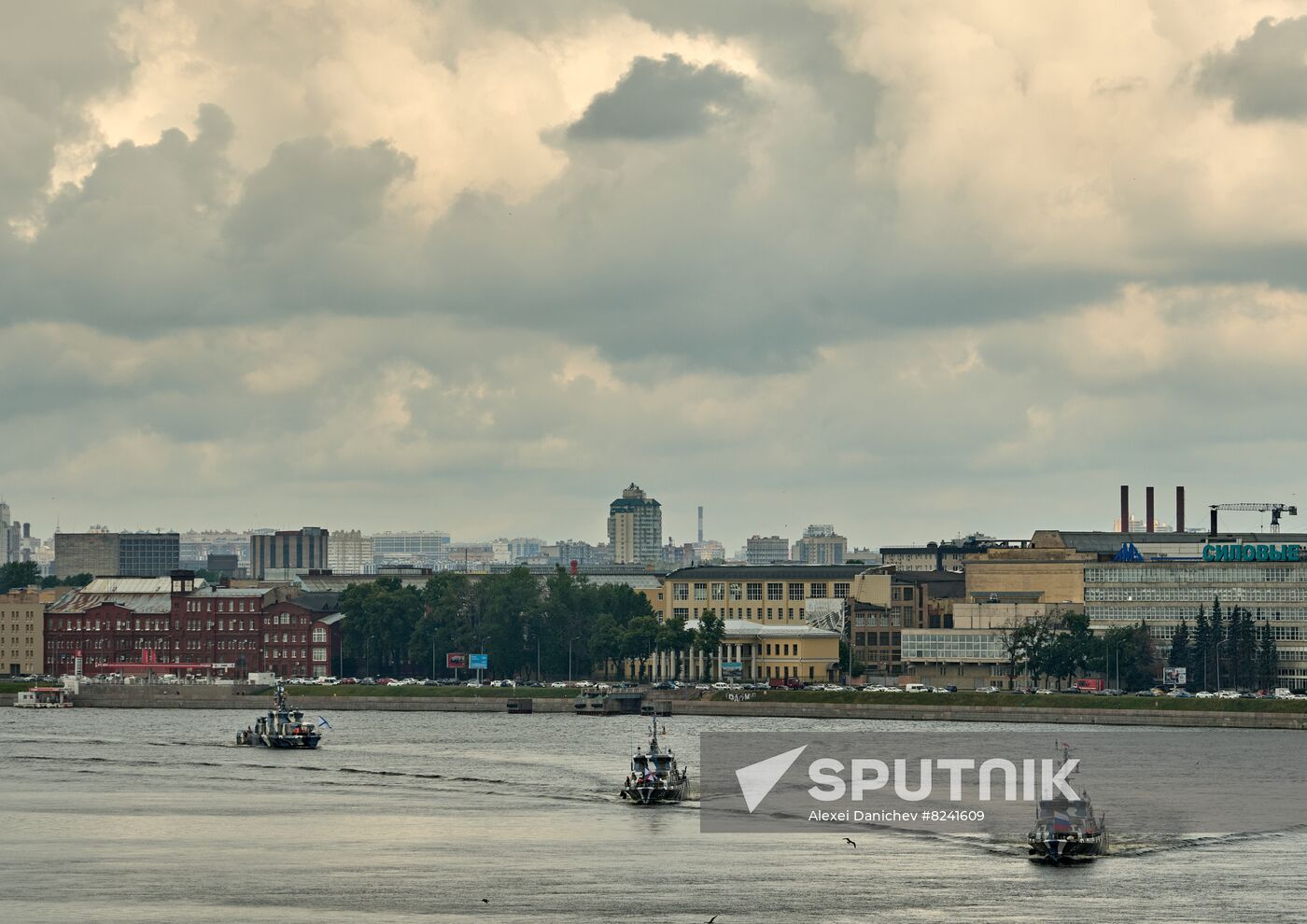 Russia Navy Day Parade Rehearsal