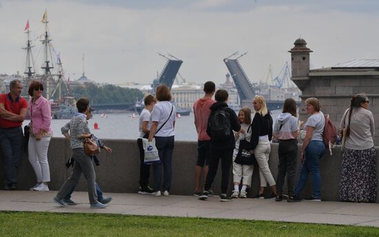 Russia Navy Day Parade Rehearsal