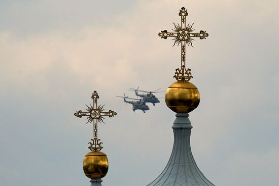 Russia Navy Day Parade Rehearsal