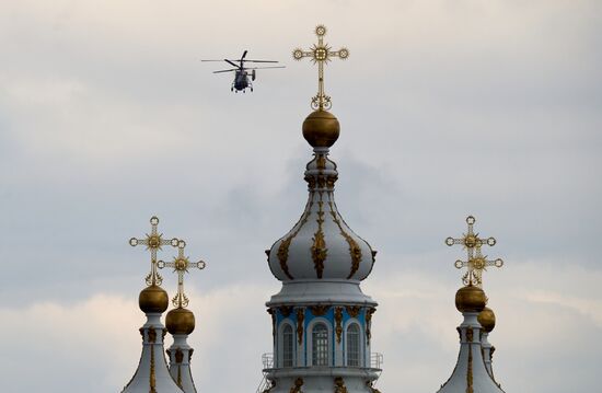 Russia Navy Day Parade Rehearsal