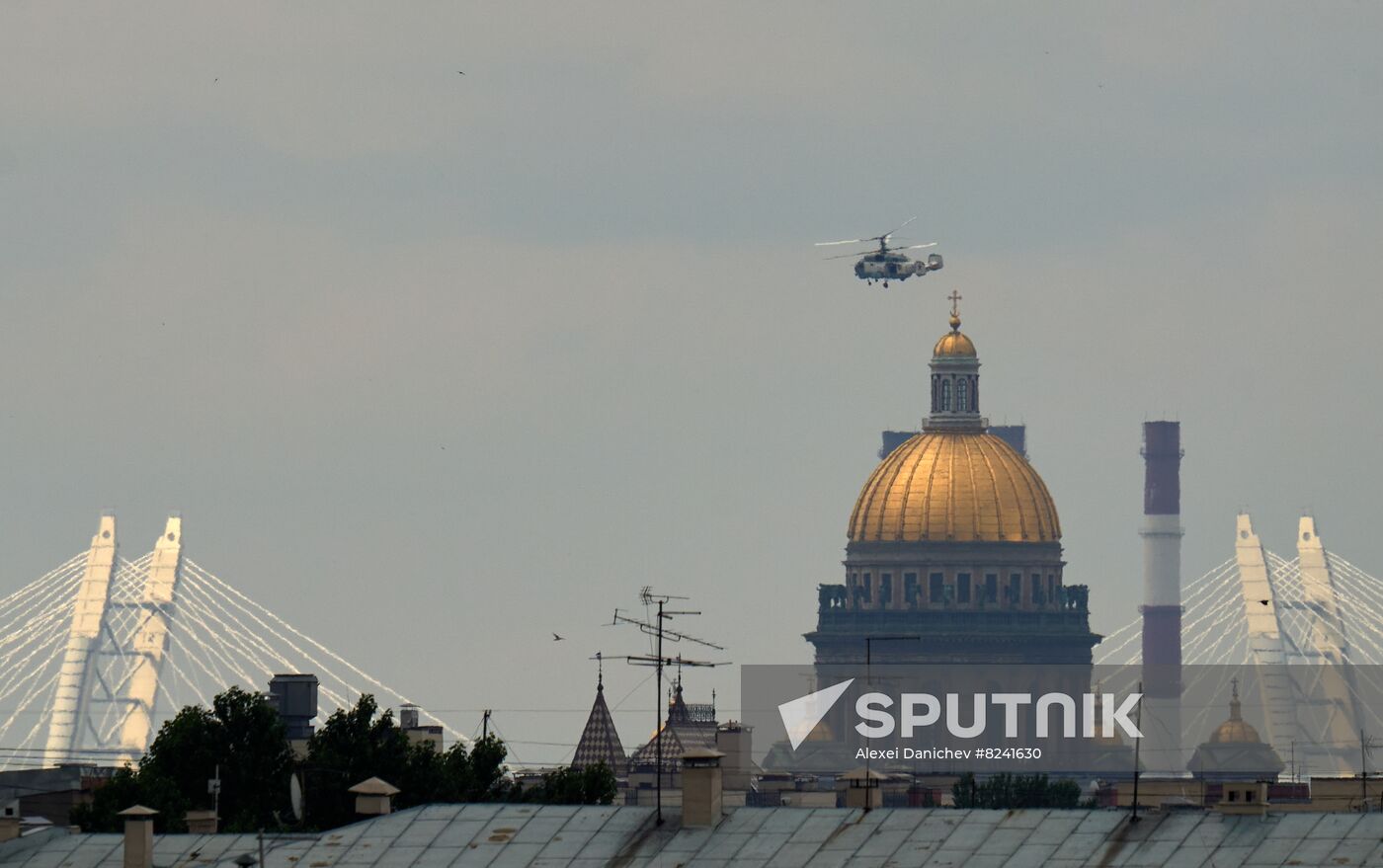 Russia Navy Day Parade Rehearsal