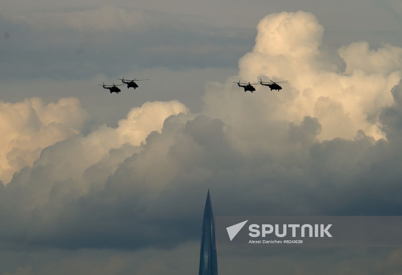 Russia Navy Day Parade Rehearsal
