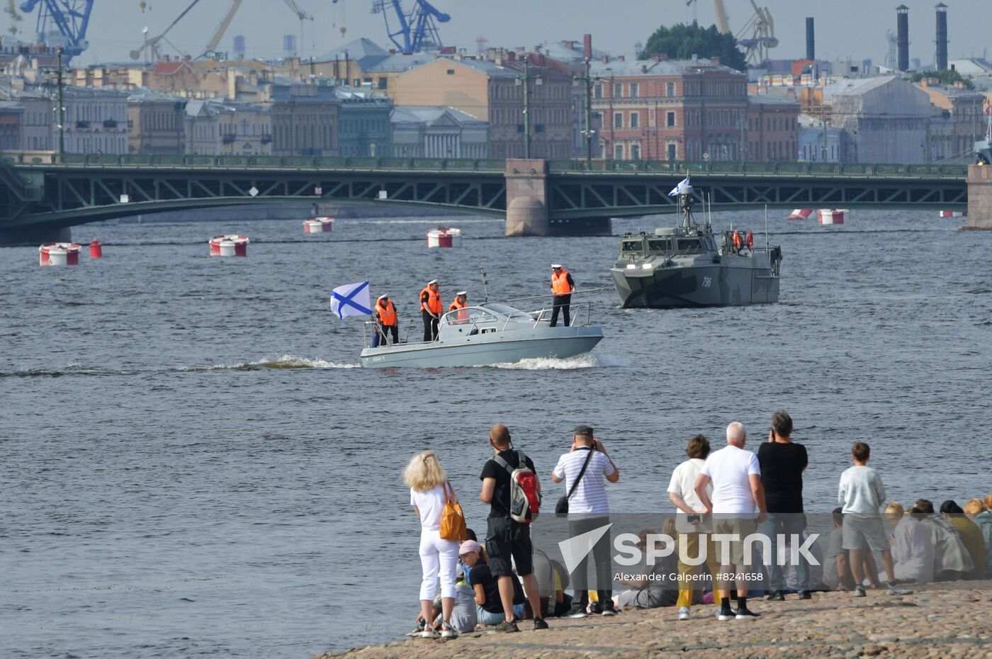 Russia Navy Day Parade Rehearsal