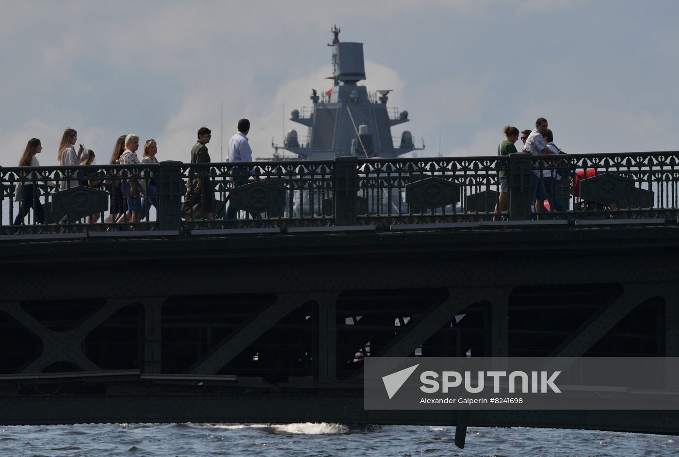 Russia Navy Day Parade Rehearsal