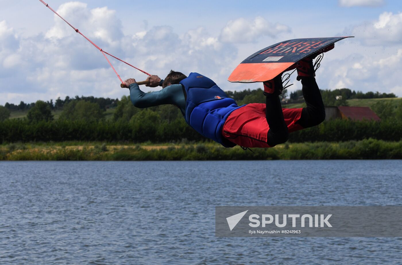 Russia Siberia Wakeboarding