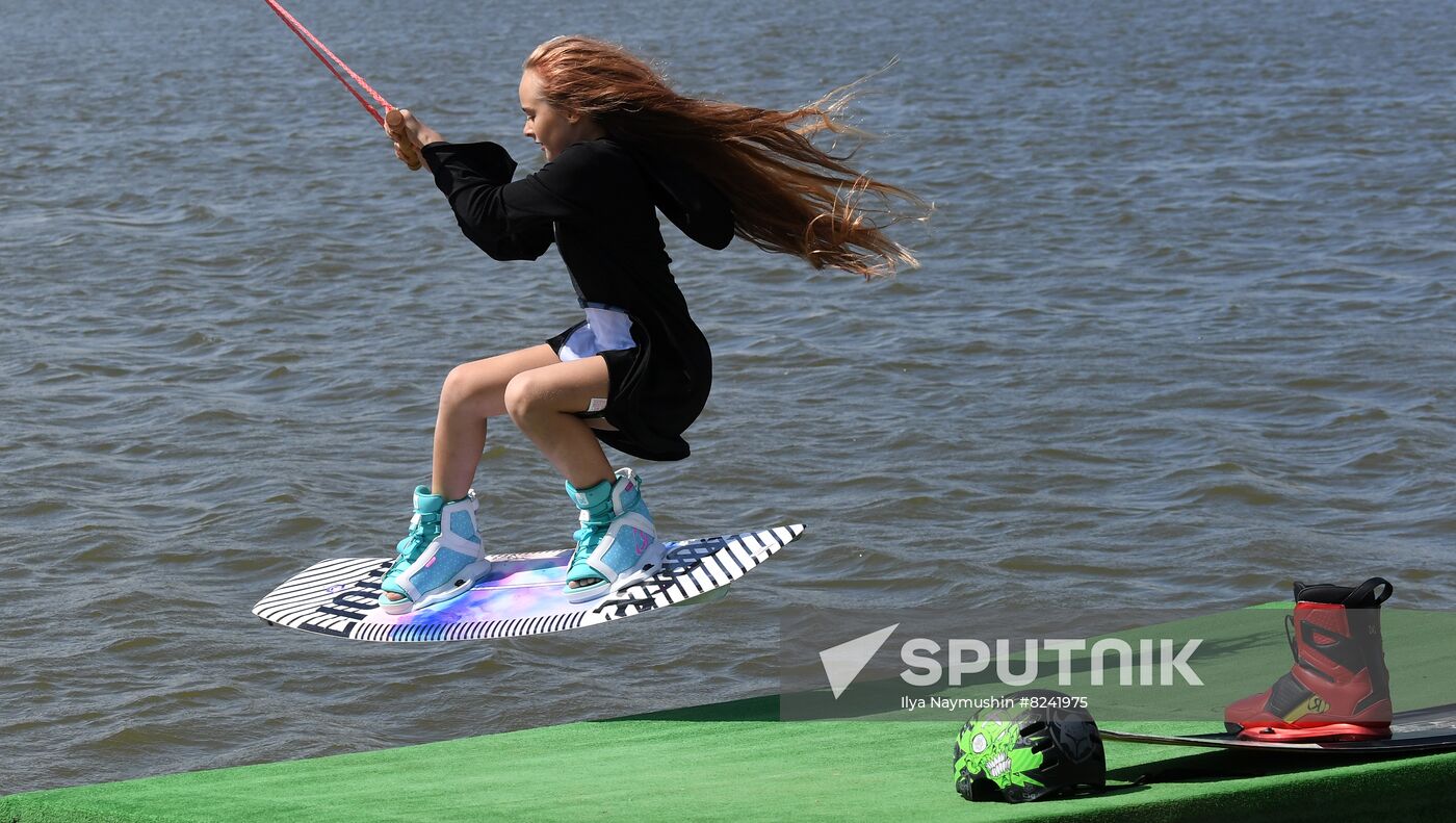 Russia Siberia Wakeboarding