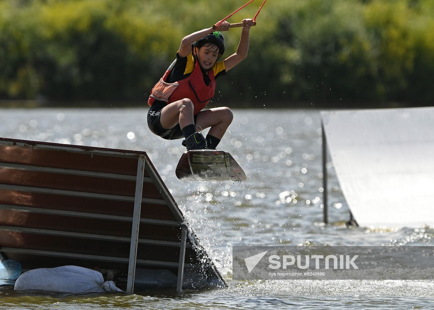 Russia Siberia Wakeboarding