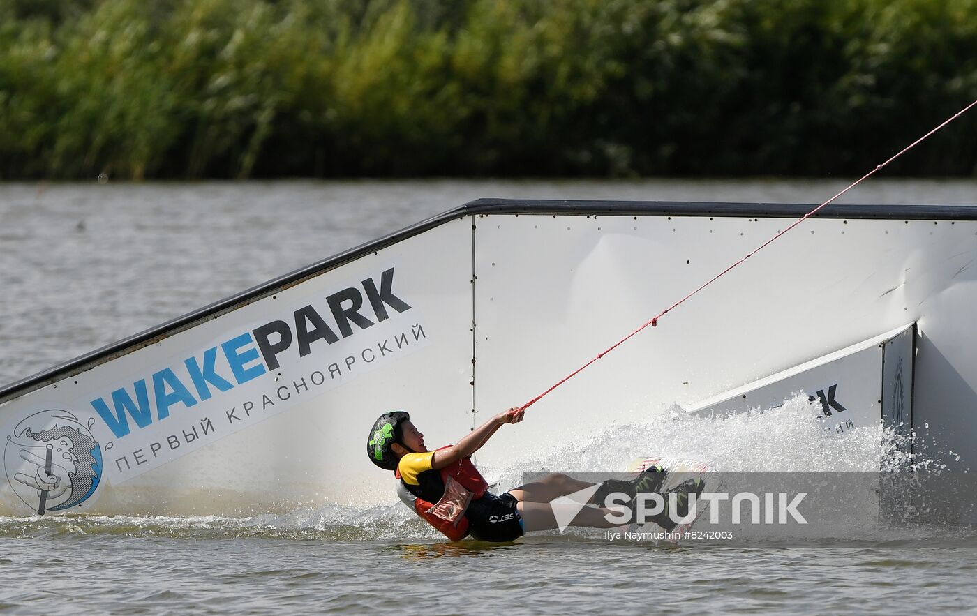 Russia Siberia Wakeboarding