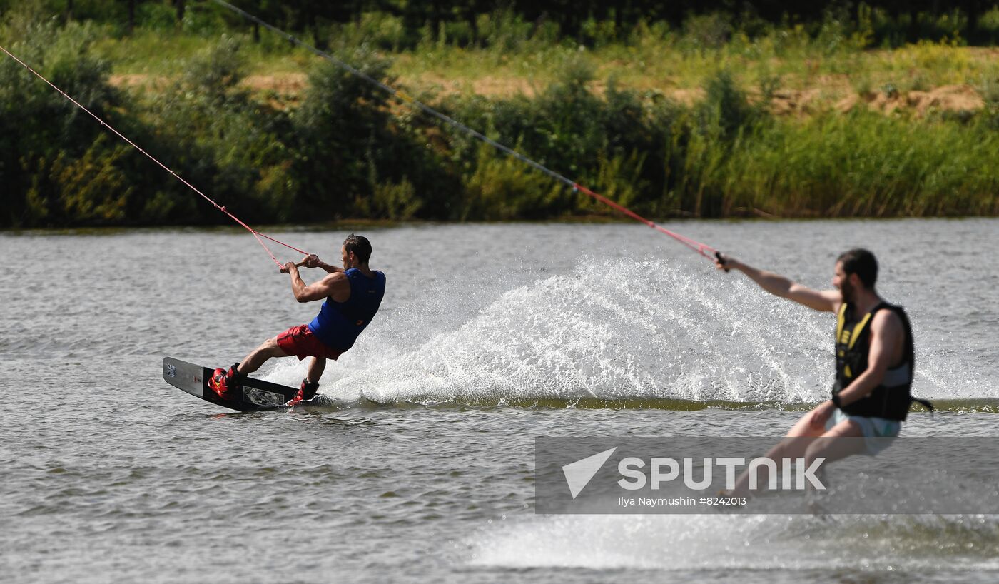Russia Siberia Wakeboarding