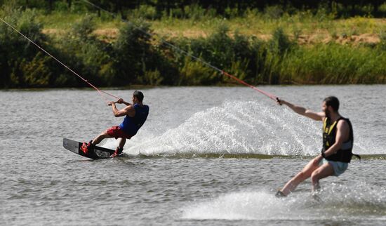 Russia Siberia Wakeboarding