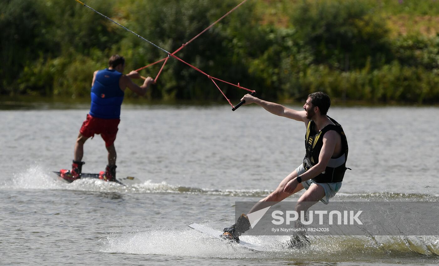 Russia Siberia Wakeboarding