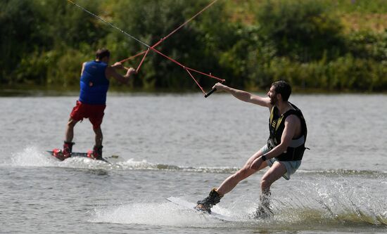Russia Siberia Wakeboarding