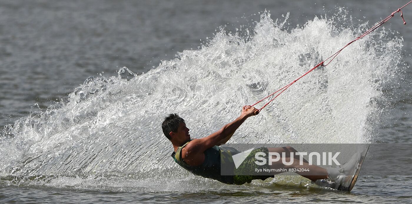 Russia Siberia Wakeboarding