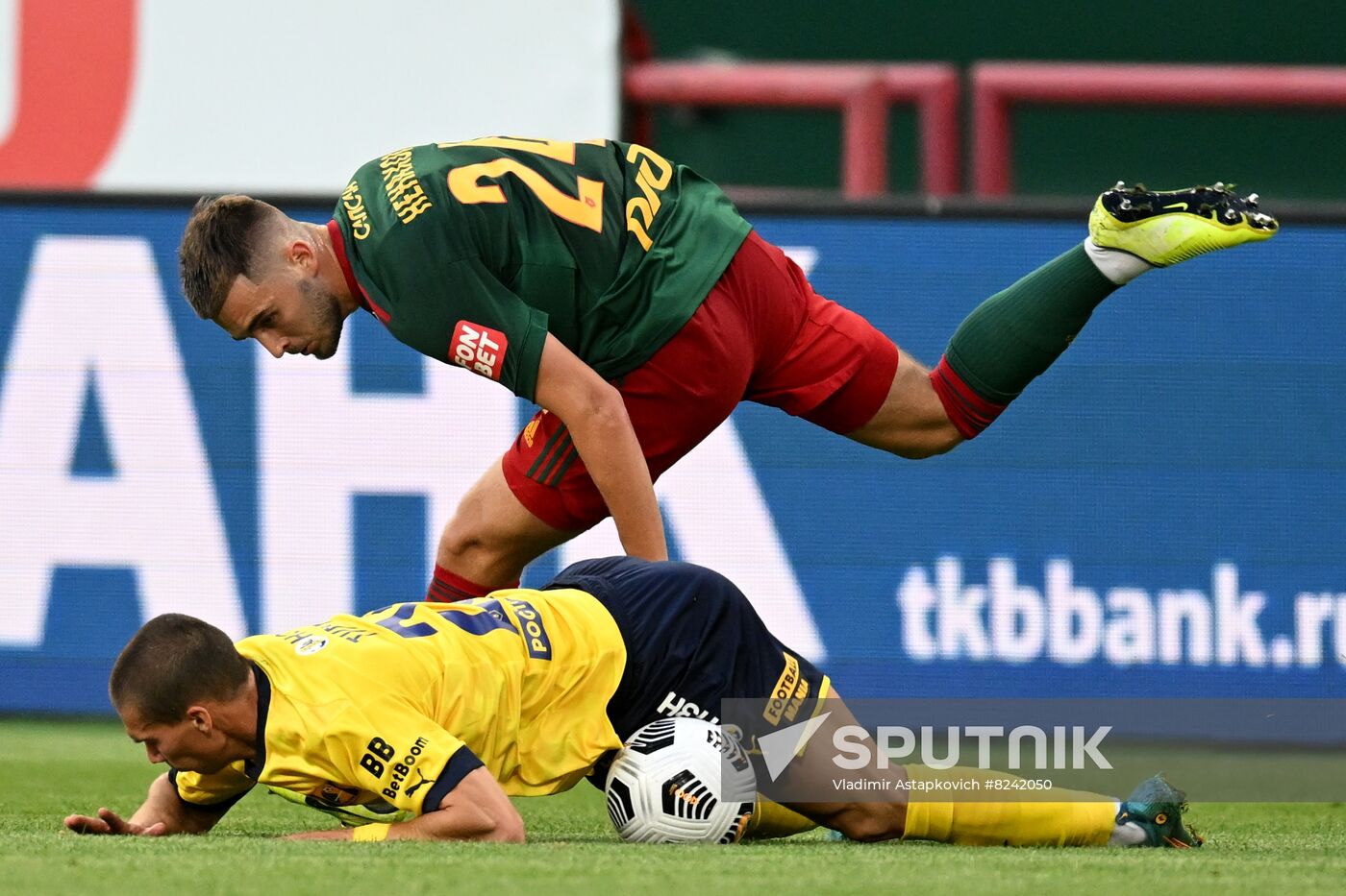 Russia Soccer Premier-League Lokomotiv - Rostov