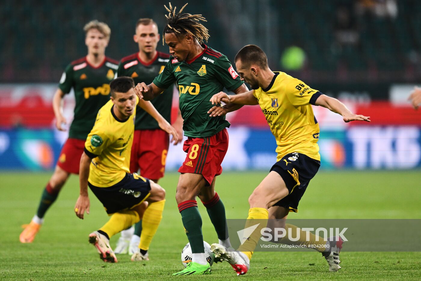 Russia Soccer Premier-League Lokomotiv - Rostov