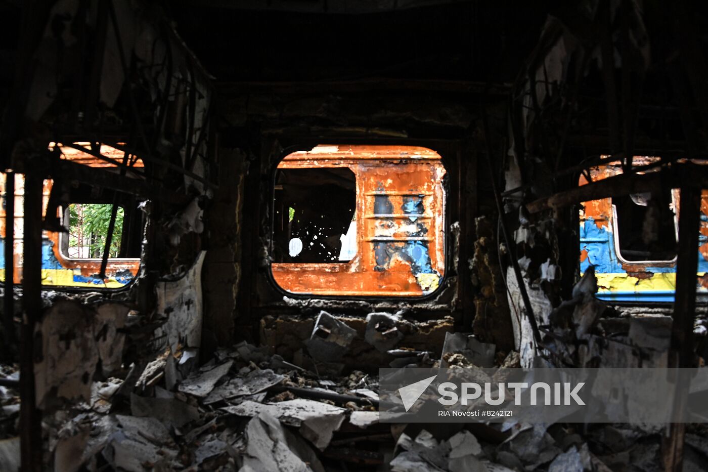DPR Russia Ukraine Military Operation Railway Station