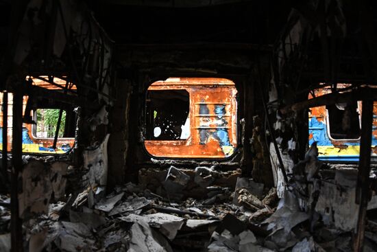 DPR Russia Ukraine Military Operation Railway Station