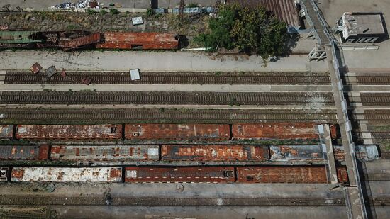 DPR Russia Ukraine Military Operation Railway Station