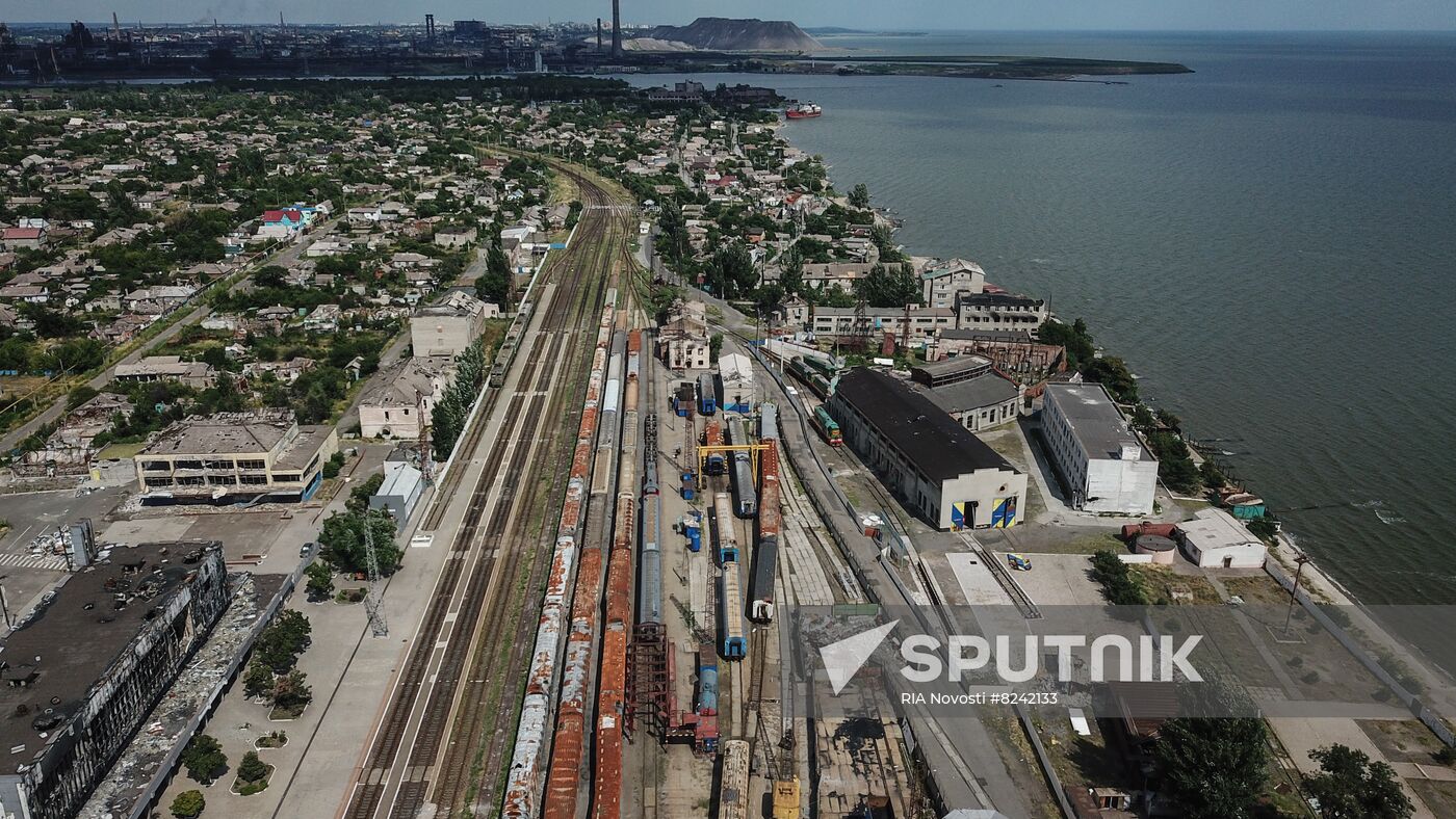 DPR Russia Ukraine Military Operation Railway Station