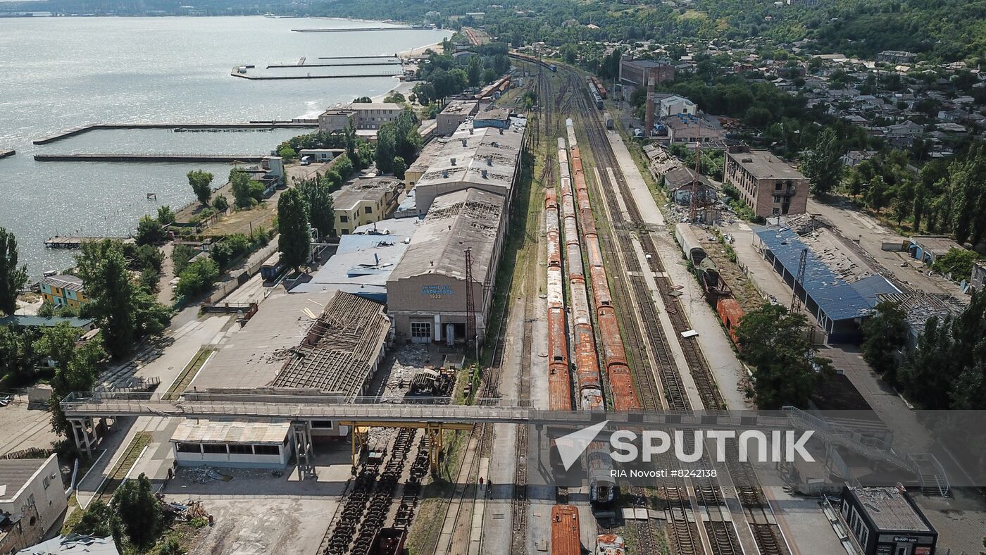 DPR Russia Ukraine Military Operation Railway Station