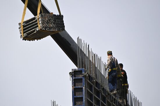 DPR Russia Ukraine Military Operation Residential Construction